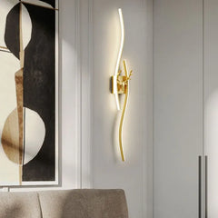 Våglinjära Fjärrstyrda Moderna Vägglampor