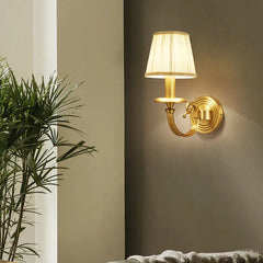 Vägglampa Guld Modern Lyxig Inredning