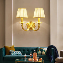 Vägglampa Guld Modern Lyxig Inredning