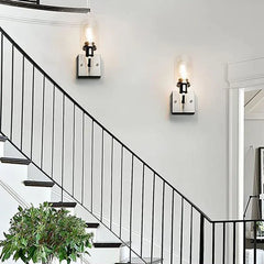 Borstad Nickel Vägglampor Badrum