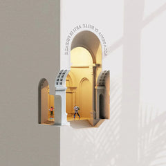 Gips Vägglampor Modern med Sensor