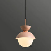 Liten Rund Glaskrona Modern Enkelt Hänglampa