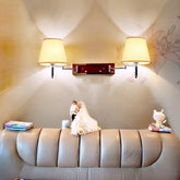 Vägglampa Två Armar Klassisk Modern Justerbar Säng