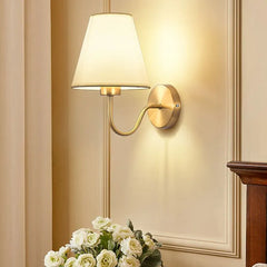 Tyg Lampkjol Modern Guld Vägglampor