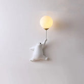 Vägglampa Inspiration Rosa Isbjörn Sovrum