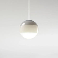 Färgglad Sfärisk Glasskärm Modern Hänglampa