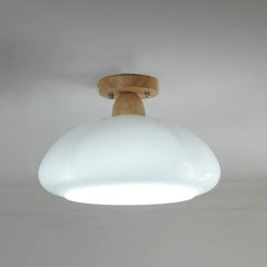 Klargul Glas Modern Taklampa