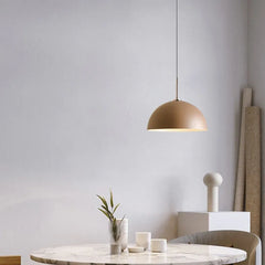 Halvcirkelformad Lampskärm Matsal Modern Hänglampa