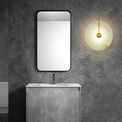 Onyx Cirkulär Modern Vägglampa LED Guld