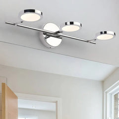 Krom Rund Justerbar Badrum Vägglampor