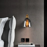 Ljus Klar Bärnsten Rök Pendellampa