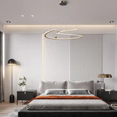 Minimalistisk Böjd Modern Sovrum Pendellampa