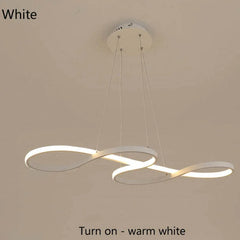 Ringformad Vridning Modern Matsal Hänglampa