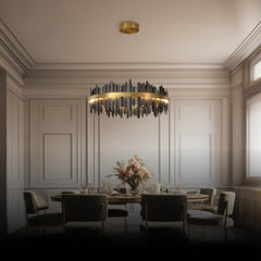 Dubbel Vertikal Rand Industriell LED Taklampa