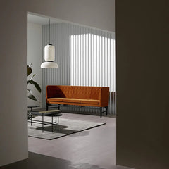 Vit Lanternformad Och Halvklot Hänglampa