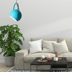 Öppen Handtag Rund Modern Pendellampa