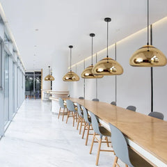 Spegel Halvklot Kökspendellampa