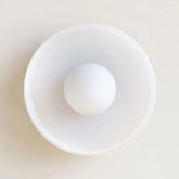 Taklampa Korridor Rund Enkel Gul