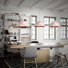 Polyhedron Vit Morandi Lampa Enkel Taklampa