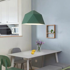 Polyhedron Vit Morandi Lampa Enkel Taklampa