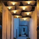 Rutnande Vintage Lantlig Stil Taklampa Design