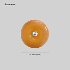 Orange Vägglampa Modern LED