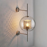 Honungskakeliknande Sfärisk Transparent Glas Industriell Vägglampa