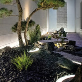 Ringformad Mark Dekorativ Spetts Strålkastare Utomhusbelysning