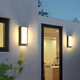 Vägglampa Utomhus LED Rectangular Solar Design