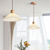 Paraply Fäll Kök Trä Pendellampa