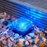 RGB Iskubbe Liten Fyrkantig Markbollardlampa