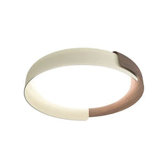 Tvåfärgad Rund Taklampa För Sovrum