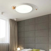 Taklampa Rund Vit Planet Design Modern