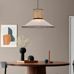 Rotting PVC Blandade Material Hänglampa