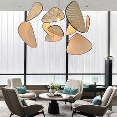 Radial Irreguljär Rotting Skiva Hänglampa