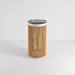 Cylindriska Rottinggolvlampor För Utomhusbruk