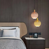 Semi-Transparent Sfärisk Modern LED Hänglampa