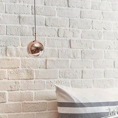 Halv-Metall Halv-Glas Enkelhuvud Minimalistisk Hänglampa