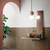 Terrazzo Sfärisk Modern LED Hänglampa