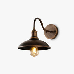 Gås hals Vägglampa Vintage Utomhus 