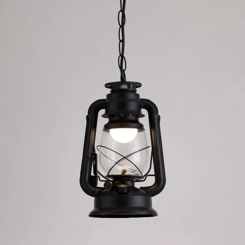 Lanternformad Vintage Industriell Taklampa 