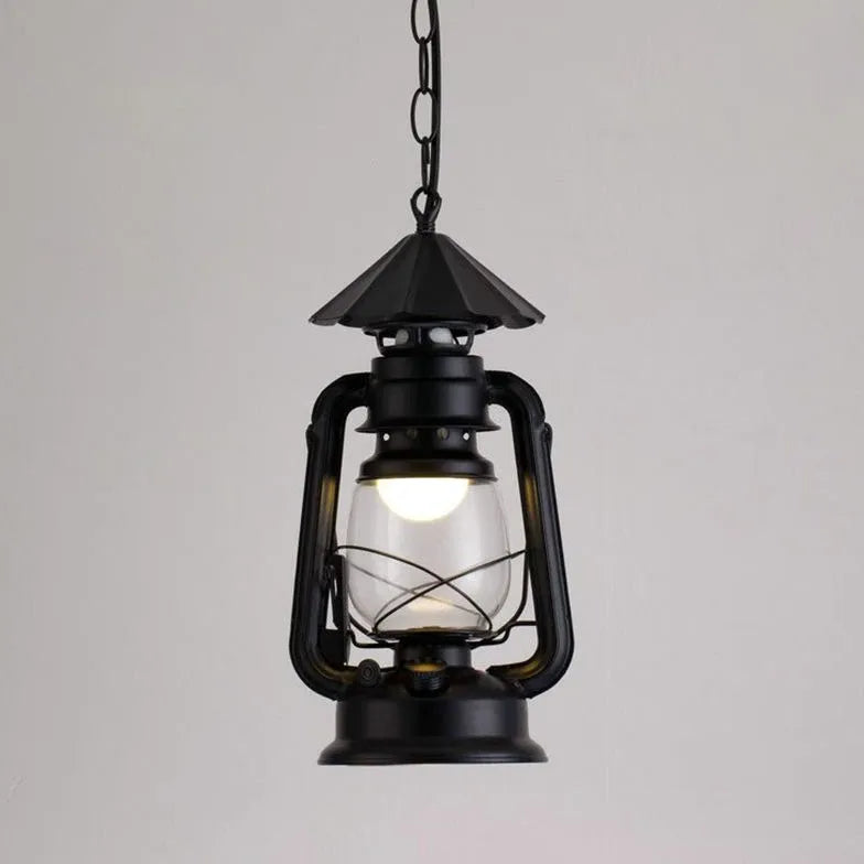Lanternformad Vintage Industriell Taklampa 
