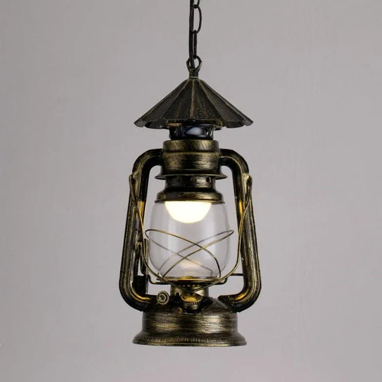 Lanternformad Vintage Industriell Taklampa 