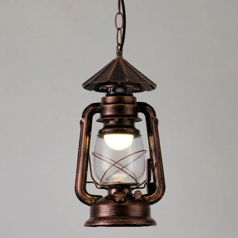 Lanternformad Vintage Industriell Taklampa 