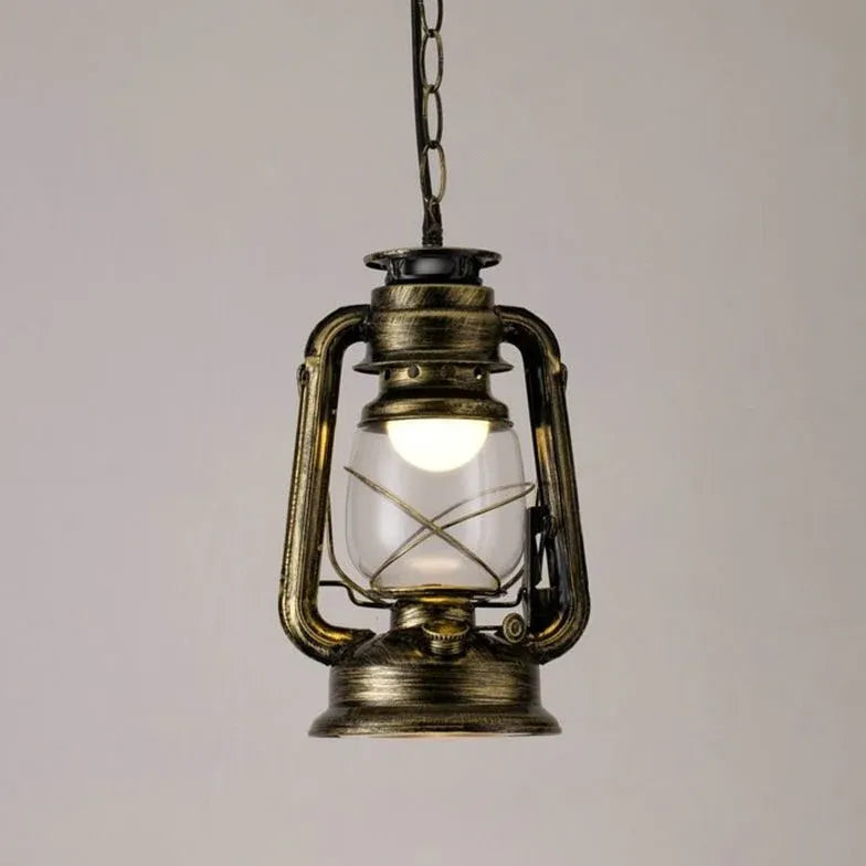 Lanternformad Vintage Industriell Taklampa 