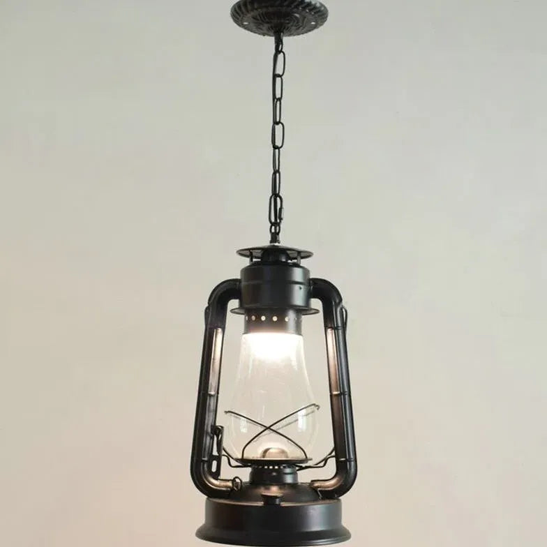 Lanternformad Vintage Industriell Taklampa 