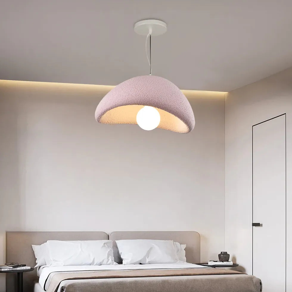 Polystyren Modern Rosa Sovrums Hängande Lampa 