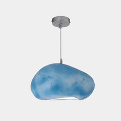 Oregelbunden Form Fläckig Lampskärm Modern Hängande Lampa 