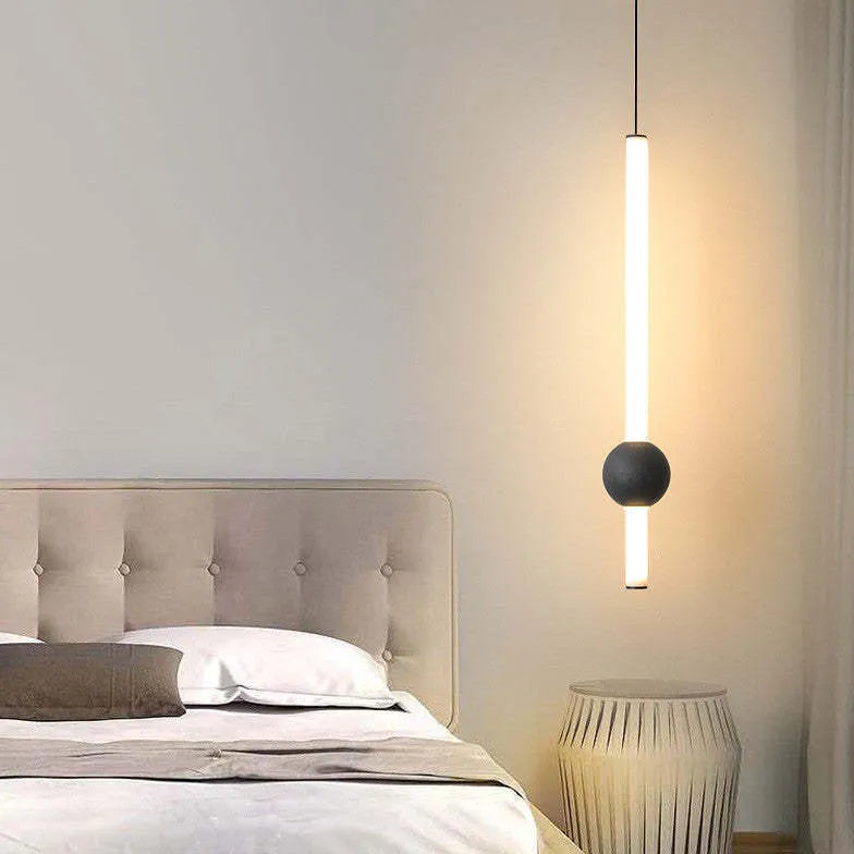 Rektangulär Minimalistisk Modern Hängande Lampa För Sovrum