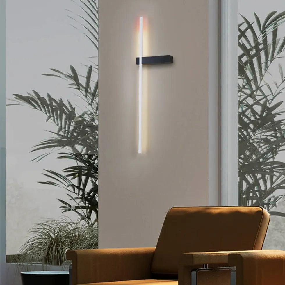 Minimalistisk Lång LED Stripa Modern Vägglampa 